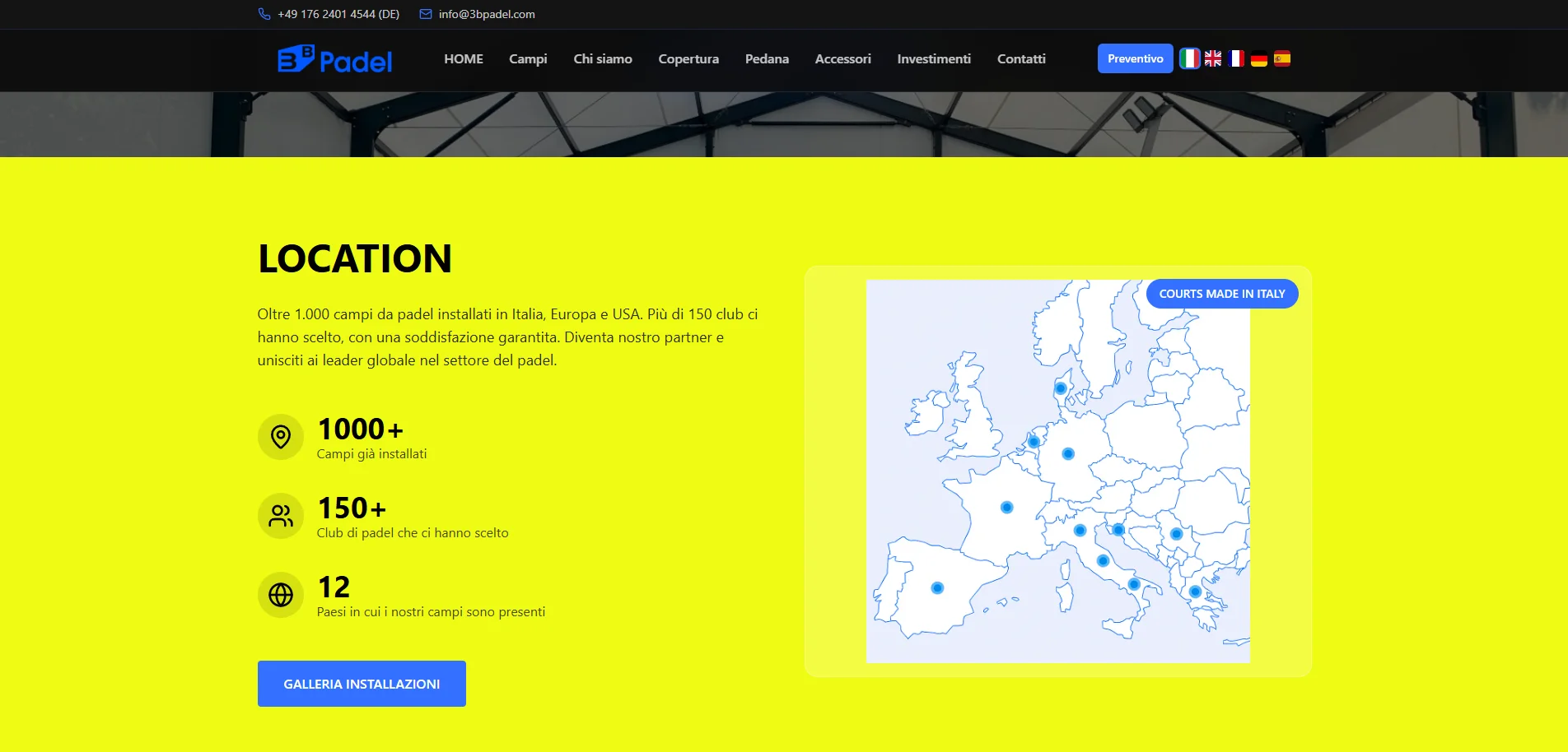 3B Padel - Dettaglio 1